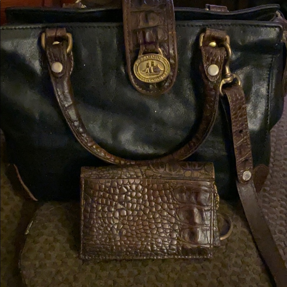 Handbag and key fob change purse